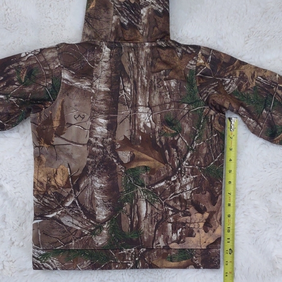 Under Armour Brown and Orange Camo Sweatshirt - Picture 9 of 13